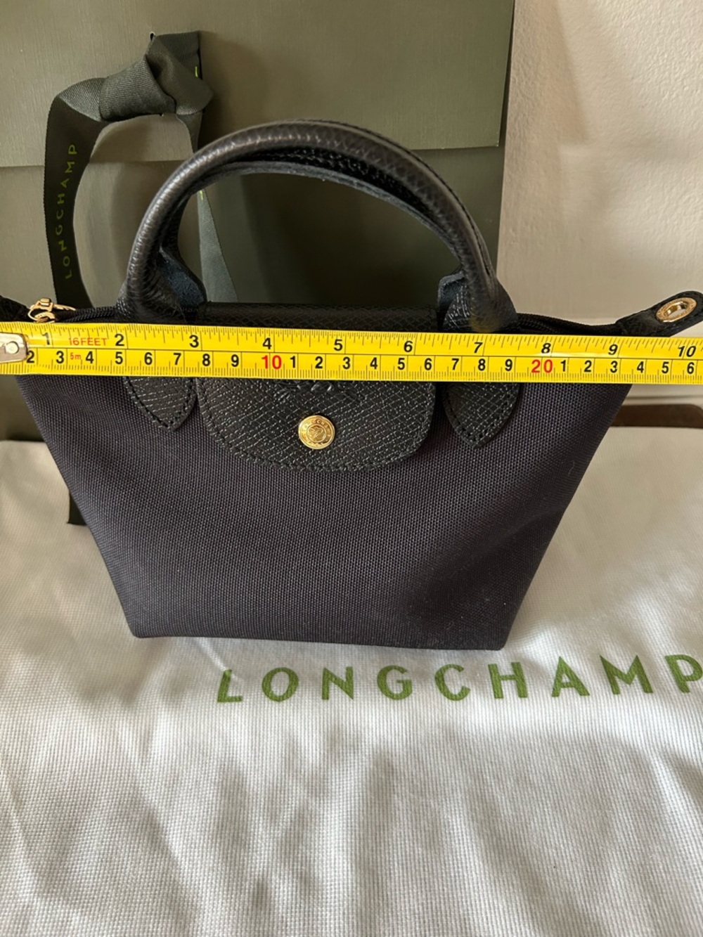 Longchamp XS CUSTOM Le Pliage handbag - Picture 12 of 16
